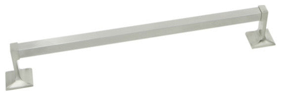 300 Series Wall Mounted Towel Bar, Satin Nickel