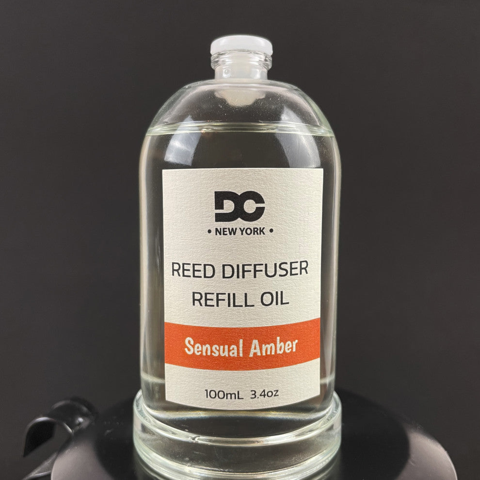 Sensual Amber Reed Diffuser Refill Oil 3.4oz/100mL
