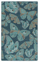 Kaleen Critter Comforts Collection Blue 5'' x 8'' Rug