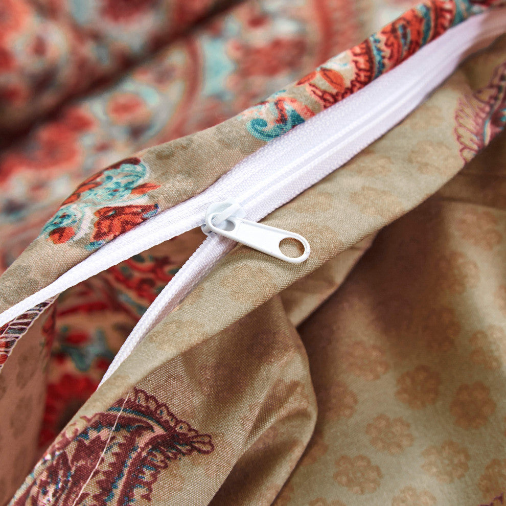 Tache Bohemian Chic Mandala Paisley Duvet Cover, Full