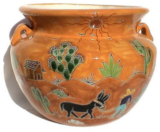 Desert Big Talavera Ceramic Pot