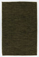 Sybil Handwoven Reversible Cotton Rug, Green, Rectangular 5'x7'6