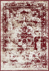 Unique Loom Burgundy Salle Garnier Sofia 2'x3' Area Rug