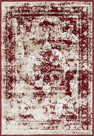 Unique Loom Burgundy Salle Garnier Sofia 2'x3' Area Rug
