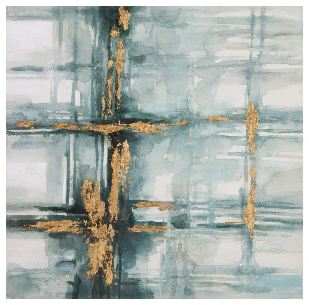 Mulligan Canvas Art Green