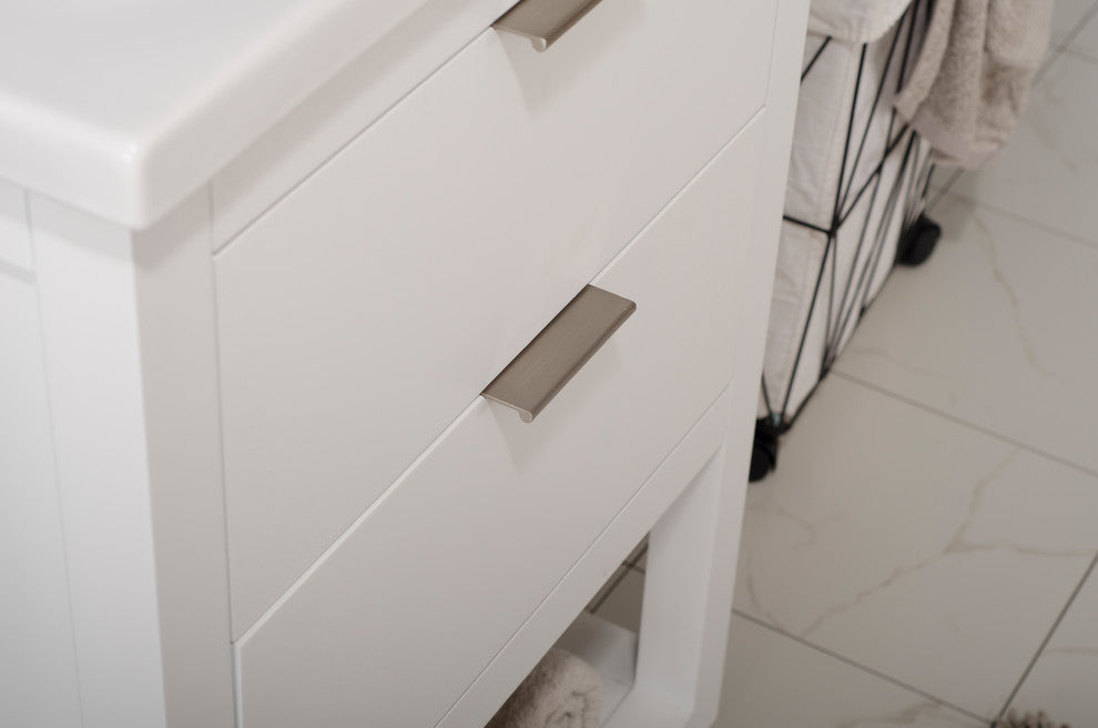 Klein 24" Single Sink Vanity, White