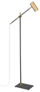 Zlite 814FL-MB-OBR 1-Light Floor Lamp, Olde Brass