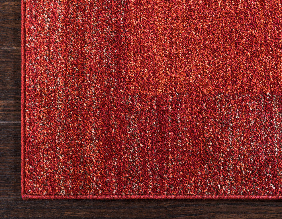 Unique Loom Terracotta Del Mar Abigail 3' 3 x 5' 3 Area Rug
