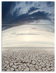 "Dry Soil Dreamscape" Photo Canvas Art Print, 3 Panels, 28"x36"
