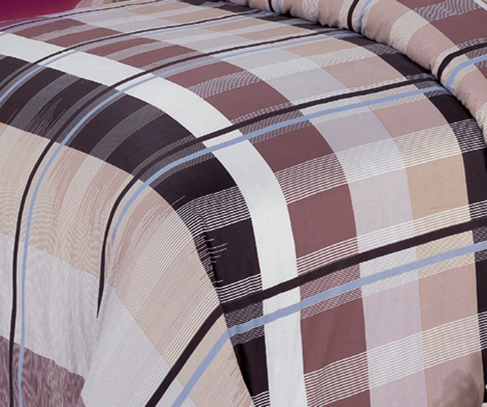 Arlington 3-PC 100% Cotton Duvet Cover Set, King/Cal King