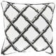 Surya Bamboo Lattice FBB-003 20" x 20" Pillow Kit