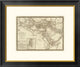 "Geographie des Hebreux, 1821" Framed Print by Adrien Hubert Brue, 26"x22"