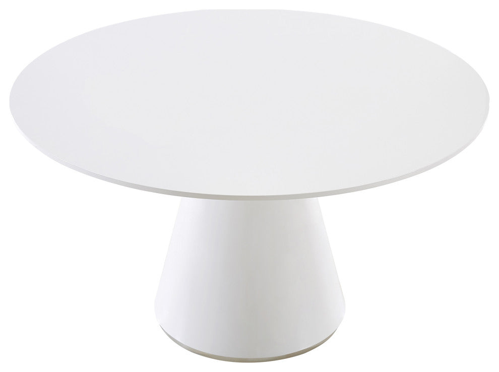 Otago Dining Table 54In Round White