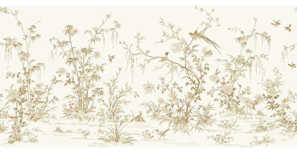 Flowering Vine Chino Wallpaper Mural