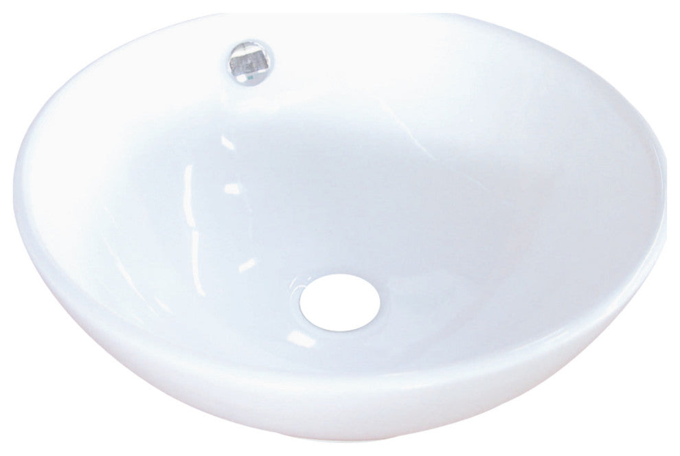 Fauceture Vessel Sink, White
