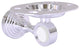 Pacific Grove Groovy Tumbler and Toothbrush Holder, Polished Chrome