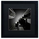 'Six Steps' Matted Framed Canvas Art by Dave MacVicar