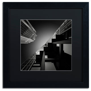 'Six Steps' Matted Framed Canvas Art by Dave MacVicar