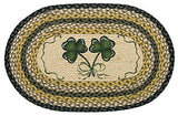 Earth Rugs OP-116 Shamrock Oval Patch 20" x 30"