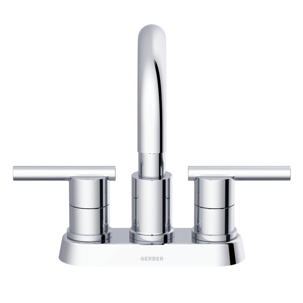 Parma 2H Centerset Bath Faucet, Metal Touch Down Drain 1.2gpm, Chrome