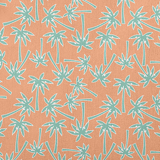 Palm Tree Pattern Decorative Throw Pillow, Orange, 20"x20"