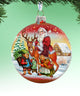 Vintage Sleight Ride In Red Le Ornament