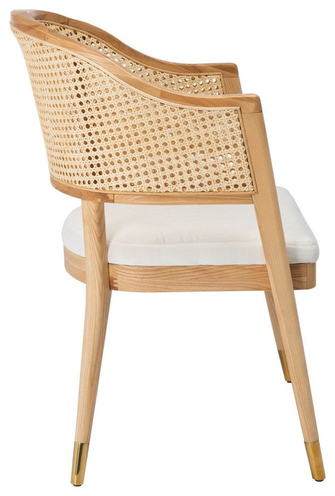 Safavieh Couture Rogue Rattan Dining Chair, Natural