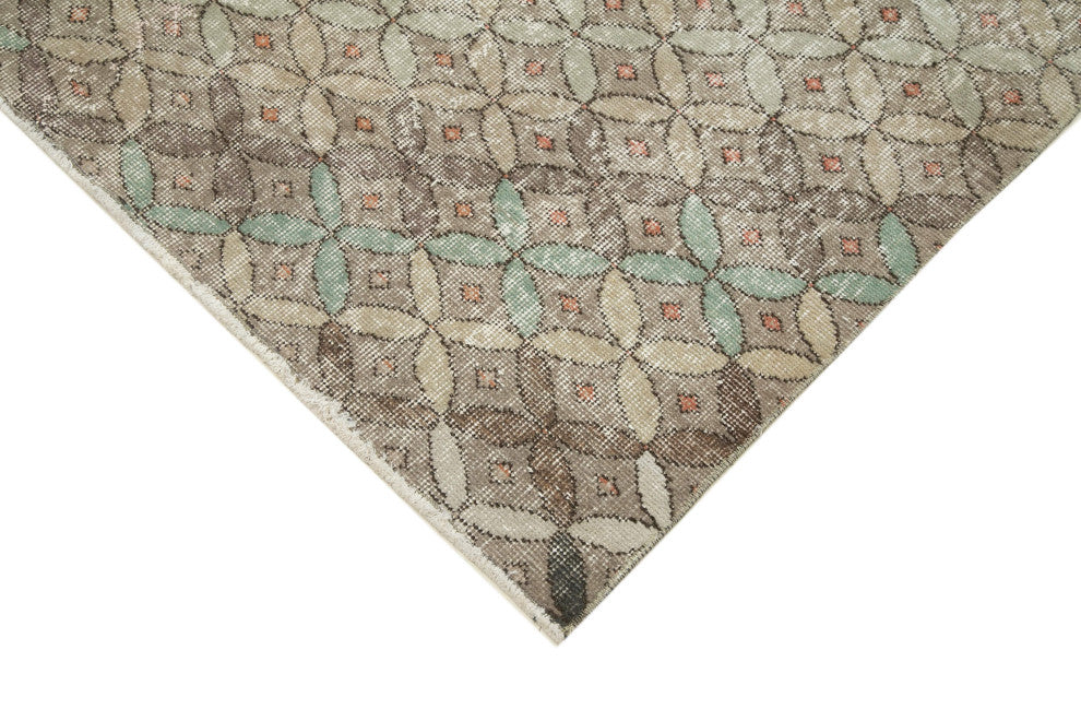 Rug N Carpet - Handmade Oriental 4' 8'' x 9' 0'' Vintage Area Rug