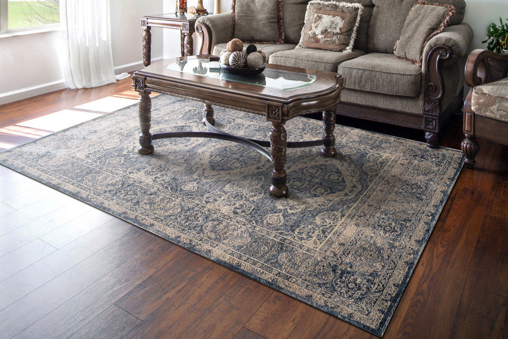 Dynamic Rugs Sirus Shrink Polyester Machine-Made Area Rug 6.7x9.6'