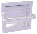 Dottingham Recessed Toilet Paper Holder, Satin Chrome