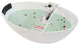 69" X 40" Acrylic Freestanding Soaking Bathtub With Air Bath System