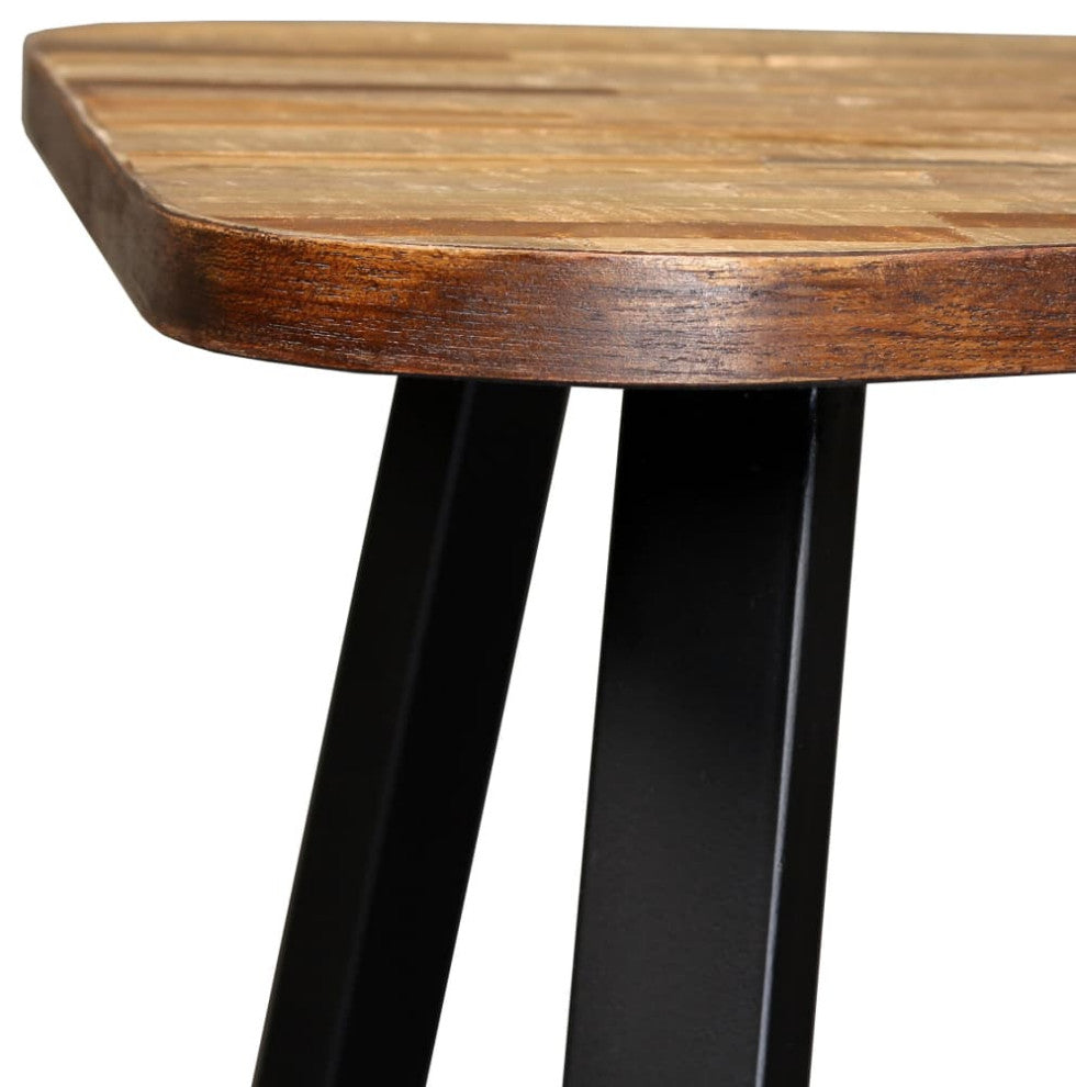 vidaXL Coffee Table Set 2 Pieces Reclaimed Teak