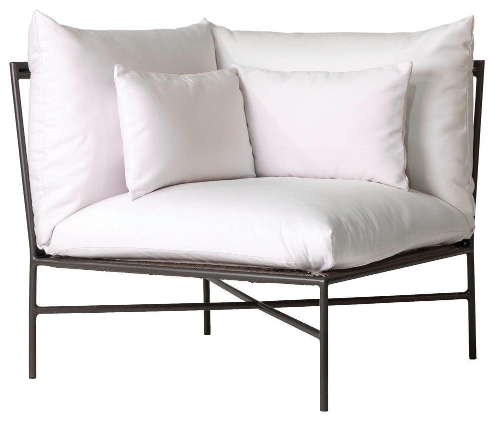 Patinero Quick-Dry Cushions Patio Modular Corner Chair
