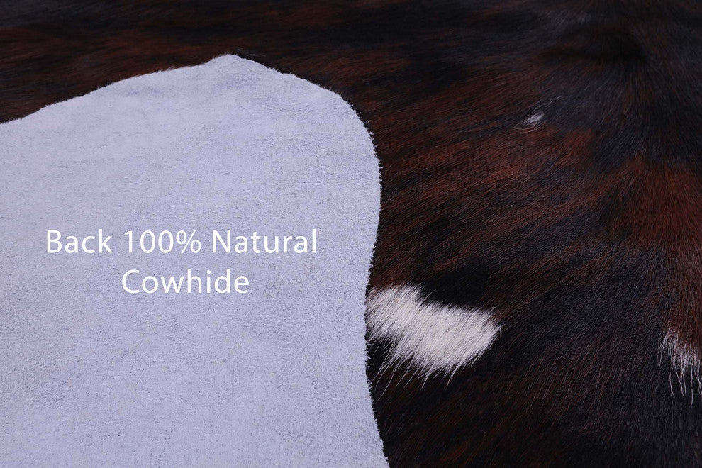 7' 1" X 5' 10" Natural Cowhide Rug C1588