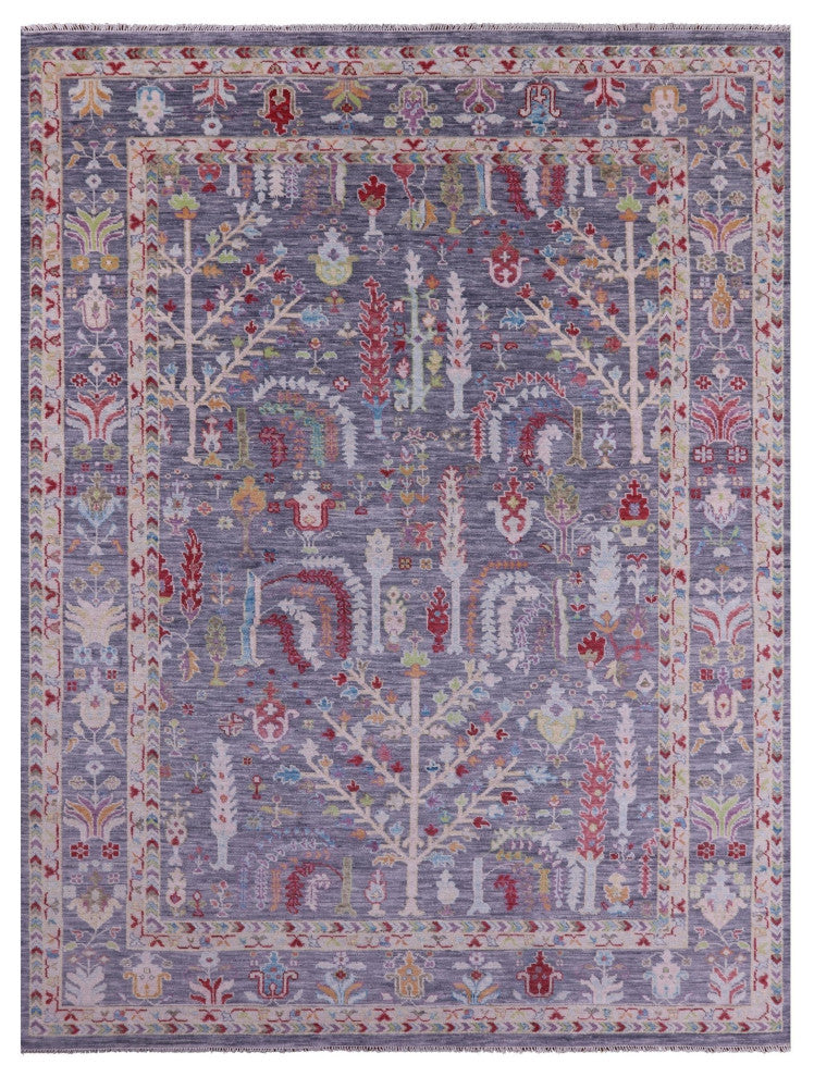 10' 3" X 13' 9" Persian Ziegler Handmade Wool Rug Q11666