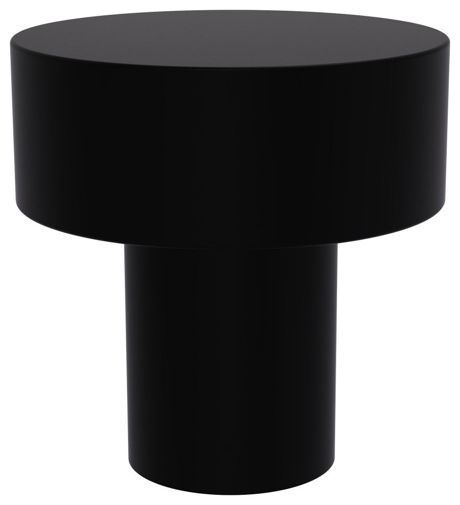 1" Cabinet Knob, Matte Black
