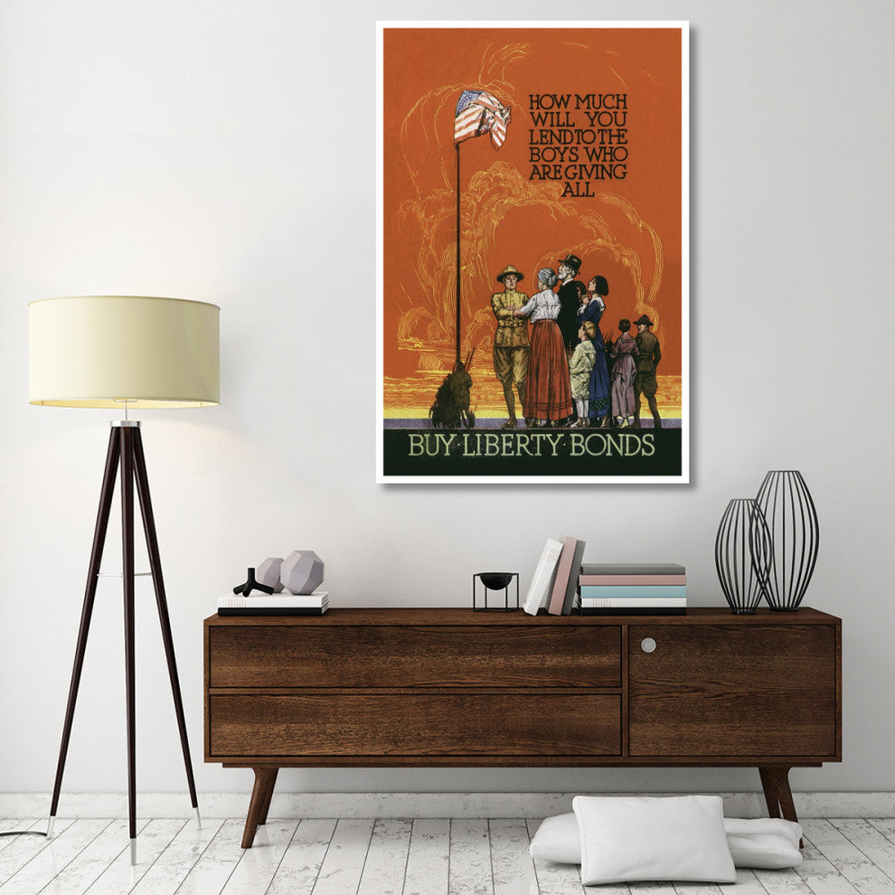 "WWI: Buy Liberty Bonds" Digital Paper Print, 42"x62"