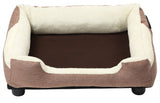 Pet Life "Dream" Electronic Heating and Cooling Pet Bed, Brown, Large