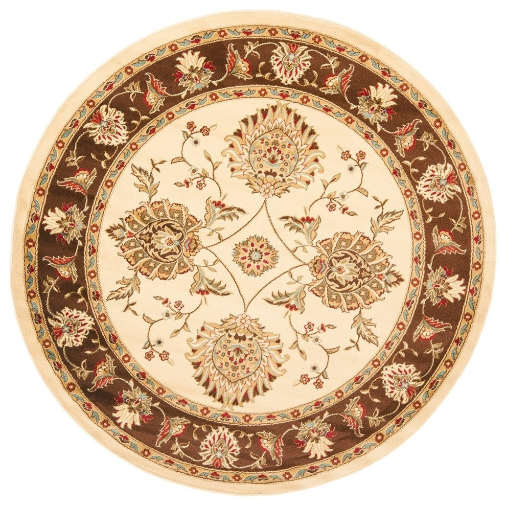 Lyndhurst Brown Area Rug LNH555-1225 - 5''3" x 7''6"