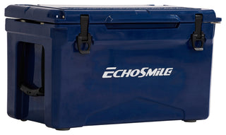 EchoSmile 30 qt. Rotomolded Cooler, Dark Blue
