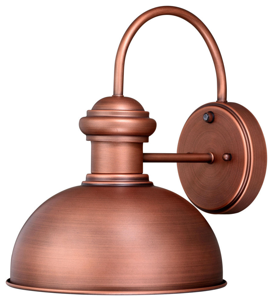 Vaxcel Lighting T0016 Franklin 1 Light 13" Tall Outdoor Wall - Oil Burnished