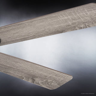 Luxury Vintage Ceiling Fan, Olde Iron, UHP9100, Southport Collection