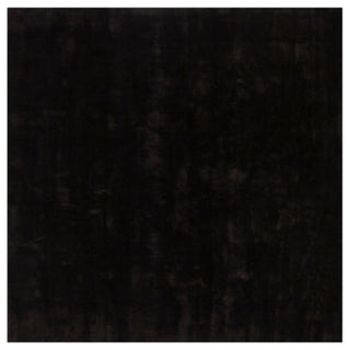 Gloria Contemporary Area Rug, Black, 7'9" Round