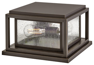Hinkley Lighting 1008 Republic 2 Light 8" Tall Post Light - Oil Rubbed Bronze