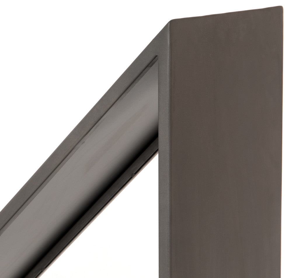 Nero Firewood Storage-Coated Gunmetal
