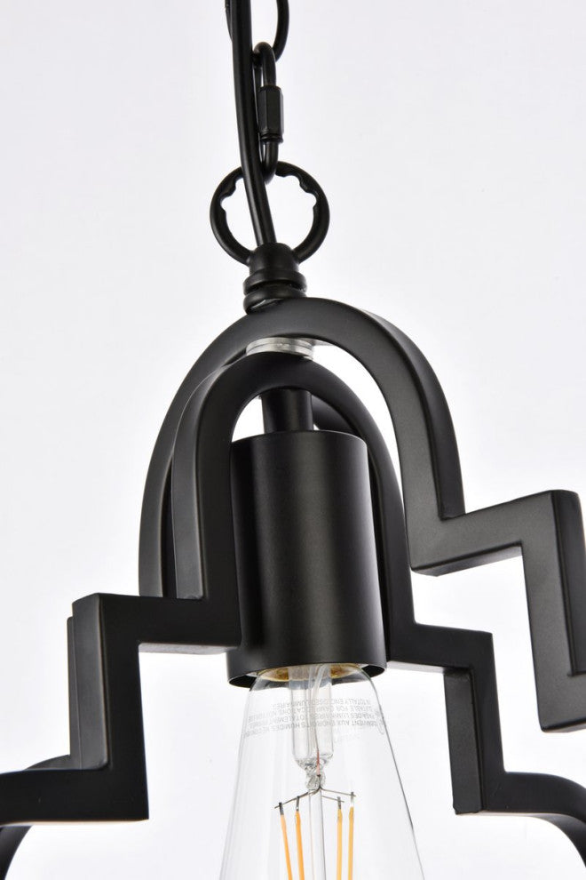 Sophie 1-Light Pendant, Black