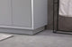 72" Double Bathroom Vanity, Grey