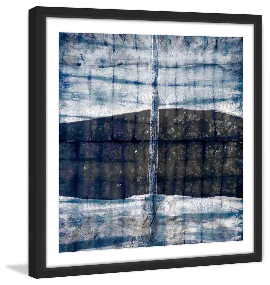 "Over Dark Waters" Framed Painting Print, 12"x12"