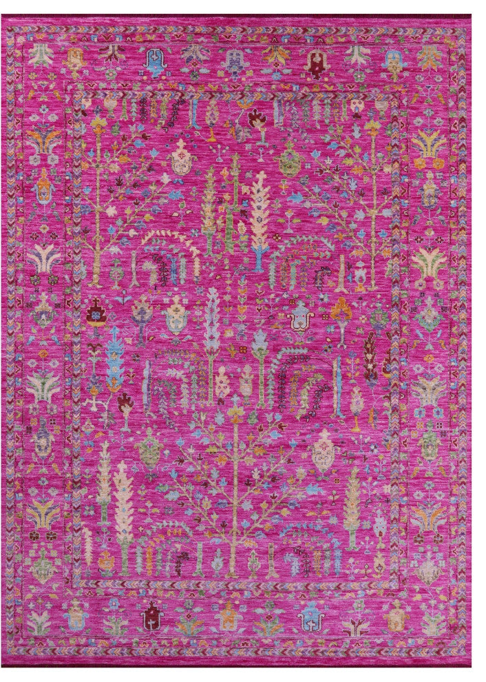 10' 1" X 13' 11" Turkish Oushak Handmade Wool Rug - Q15624