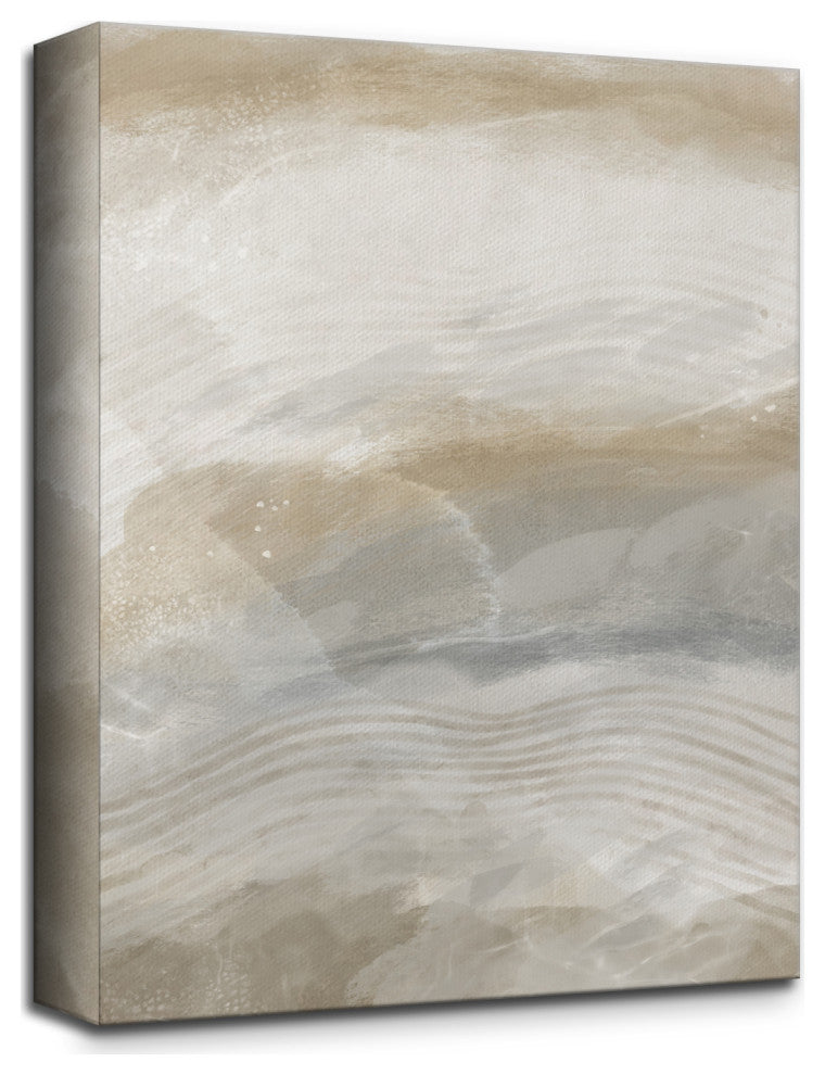 Abstract Neutral CXLV' Canvas Wall Art by ChiChi Decor, 30"x24"